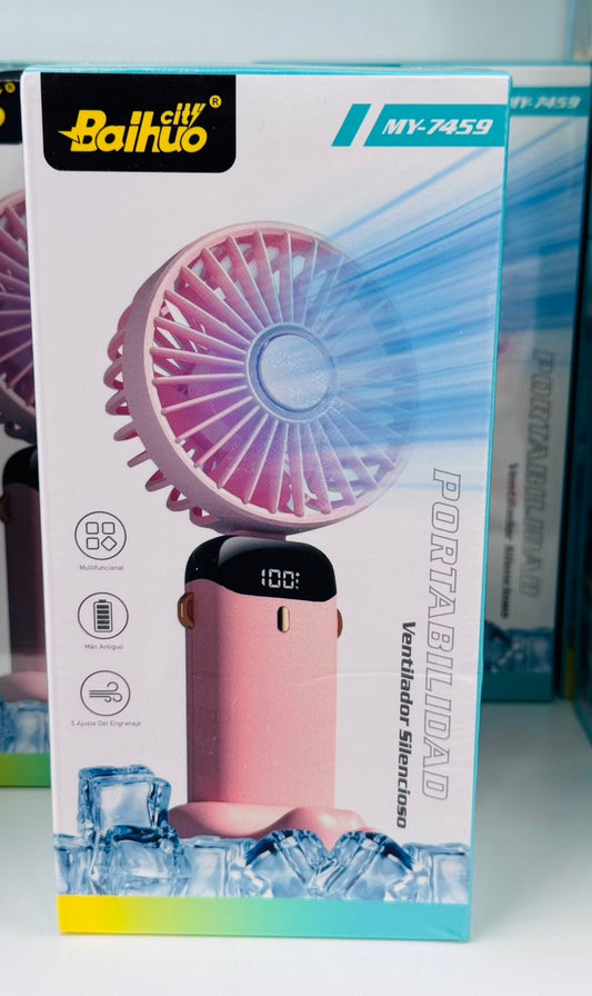 Mini Portable Fan / rechargeable/ stylish /Convenient